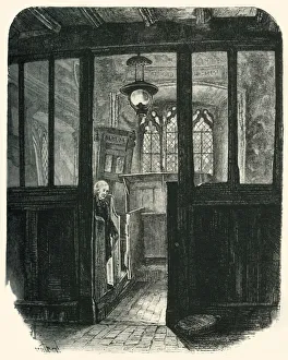 All Saints Church Gallery: Depedale Church, c1870