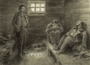 Sauce Prints: Deportation of Political Exiles to Siberia in a Prison Wagon