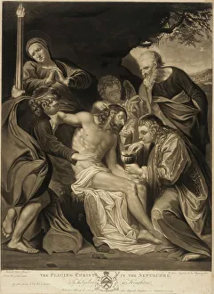 Tending Prints: Deposition, 1775. Creator: Valentine Green
