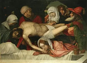 Joseph Of Arimathaea Prints: Deposition of Christ, c1525. Creator: Dutch Master