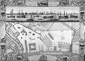 Canot Gallery: Deptford Docks, London, 1753. Artist