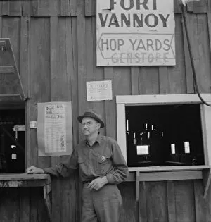 Employer Gallery: Deputy sheriff, stationed at... near Grants Pass, Josephine County, Oregon, 1939