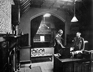 Arnold Wright Gallery: The Deputy Speakers office, House of Commons, Westminster, London, c1905