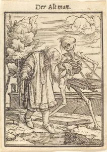 Walking Stick Collection: Der Alt man. Creator: Hans Holbein the Younger