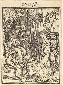 Der Bapst. Creator: Hans Holbein the Younger