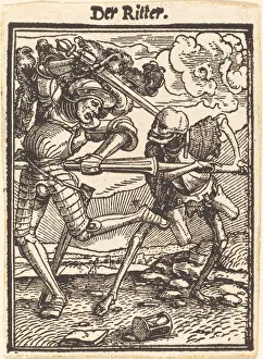Stabbing Gallery: Der Ritter. Creator: Hans Holbein the Younger