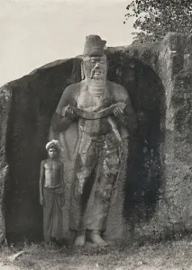 Sri Lankan Gallery: Der Tradition nach, Statue Parakrama Bahus I. des Grossen (1164-1197 n. Chr.), Pollonnaruwa, 192