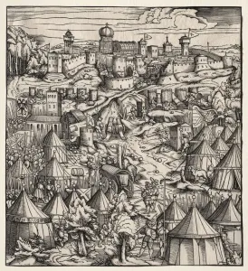 1473 1531 Prints: Der Weisskunig (The White King): The Siege of Padua
