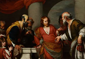 Cornucopia Prints: Der Zinsgroschen, 1630s. Artist: Strozzi, Bernardo (1581-1644)