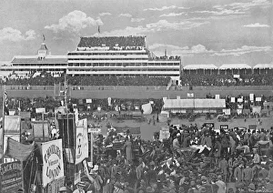 Derby Day Prints: Derby Day at Epsom, c1896. Artist: Spooner & Company