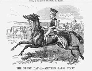Edward Stanley Gallery: The Derby Day(?) - Another False Start. 1858