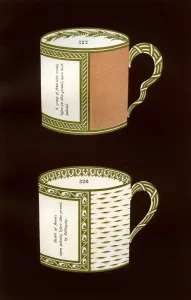 Derby patterns, 1876. Artist: Hall & England