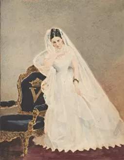 Countess De Castiglione Collection: Derelitta (peintre), 1860s. Creator: Pierre-Louis Pierson