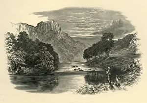 Derwentwater Prints: On the Derwent, c1890. Creator: Unknown