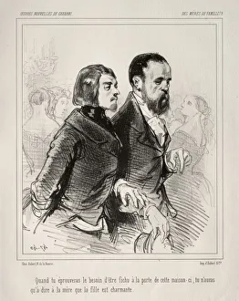 Des Meres de Famille!. Creator: Paul Gavarni (French, 1804-1866)