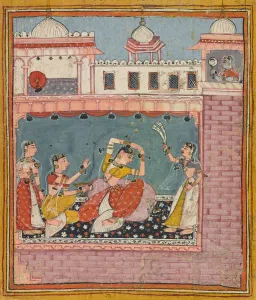 Desavarati Ragini, ca. 1630. Creator: Unknown