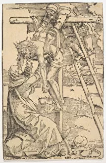 Lowering Gallery: Descent from the Cross, 1505. Creator: Hans Baldung