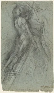 Stumping Prints: The Descent from the Cross, 1568/1569. Creator: Federico Barocci