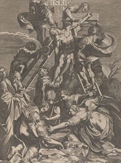 Cross Gallery: The Descent from the Cross, 1615-31. Creator: Charles David
