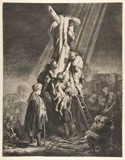 Rijn Collection: Descent from the Cross, 1633. Creator: Rembrandt Harmensz van Rijn
