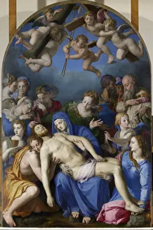 Bronzino Collection: The Descent from the Cross. Artist: Bronzino, Agnolo (1503-1572)