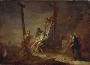 Deposition Of The Cross Gallery: The Descent from the Cross. Artist: Zick, Johann Rosso Januarius (1730-1797)
