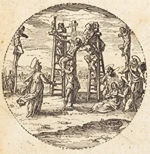 Disciple Gallery: Descent from the Cross, c. 1631. Creator: Jacques Callot