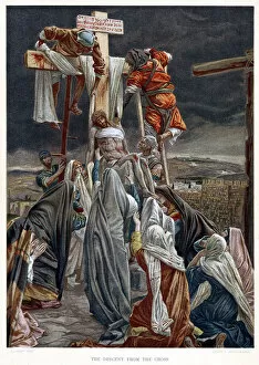 Lowering Gallery: The Descent from the Cross, c1890. Artist: James Tissot