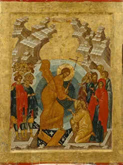 The Descent into Hell, 1497. Artist: Russian icon