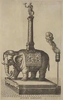 Marten De Vos The Elder Prints: Descriptio publicae gratulationis