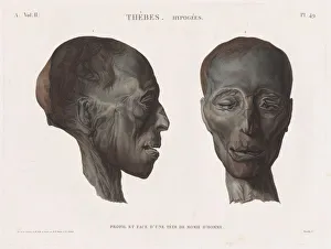 Description of Egypt: Thebes. Hypogees Vol. II, Pl. 49. Creator: Antoine Maxime Monsaldy (French