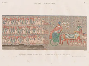 Description of Egypt: Thebes. Medynet-Abou, Vol. II, Pl. 12, 1822. Creator: Antoine Phelippeaux