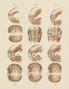 Description of Plate Showing the Age, As Indicated By The Teeth, c1879. Creator: Unknown