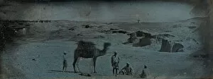 Girault De Prangey Philibert Joseph Gallery: Desert near Alexandria, 1842. Creator: Joseph Philibert Girault De Prangey