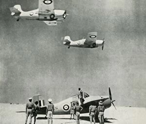 Air Force Gallery: Desert Squadron - planes of the Fleet Air Arm during the Second World War, c1943
