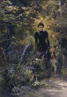 Grigori Grigoryevich 1834 1911 Prints: We are deserted, 1899. Artist: Myasoedov, Grigori Grigoryevich (1834-1911)