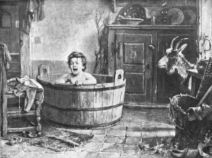 Bathtub Prints: Deserted C.1890, 1890. Creator: B. Vautier