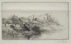 Deserted Village. Creator: Alphonse Legros (French, 1837-1911)