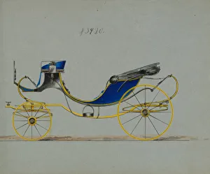 Brewster Gallery: Design for 8 spring Victoria, no. 3920, 1884. Creator: Brewster & Co