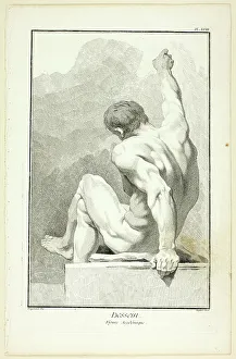 Encyclopedia Prints: Design: Academic Figure, from Encyclopédie, 1762/77. Creator: A. J. Defehrt
