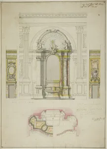 Alter Prints: Design for an Altar in the Church of the Confraternity of Santissima Trinita