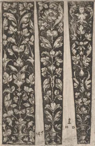 Workshop Of Collection: Design for Armor Decoration, ca. 1515. Creator: Hopfer Workshop