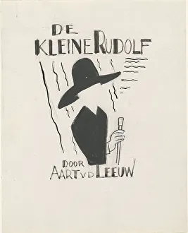 Book Cover Prints: Design for a book cover for: Aart van der Leeuw