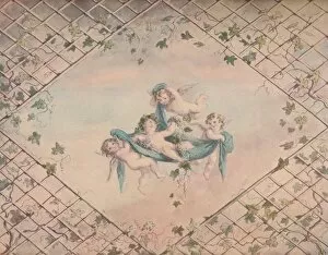 Bacchanalian Gallery: Design for a Ceiling, 1903. Artist: Lady Diana Spencer