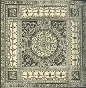 Kensington And Chelsea Gallery: Design for a ceiling, c1860s, (1881). Creator: Unknown