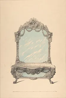 Design for Console Table, 1850-1904. Creator: Robert William Hume