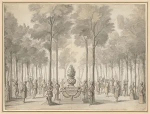 Jean I Bérain Prints: Design for the Divertissement from La Pastorale (First Entree of