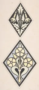 Design drawing, ca. 1883, based on earlier design. Creator: Christopher Dresser