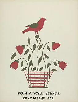 Portfolio Prints: Design from Gray, Maine 1800 (no)