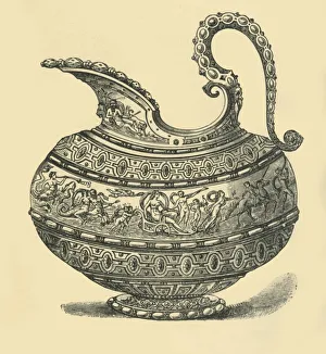 Sampson Low Prints: Design for a jug, (1881). Creator: Unknown